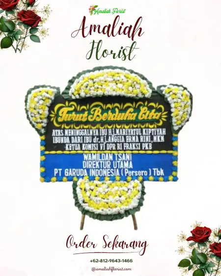 Papan Bunga Duka Pasar Surulangun